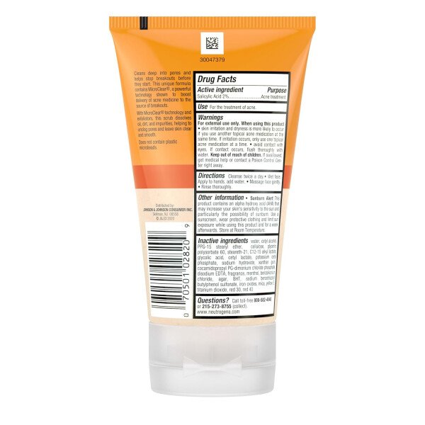 Exfoliante sin aceite Neutrogena, uso diario, efectivo contra el acné, 4.2 oz - Image 8