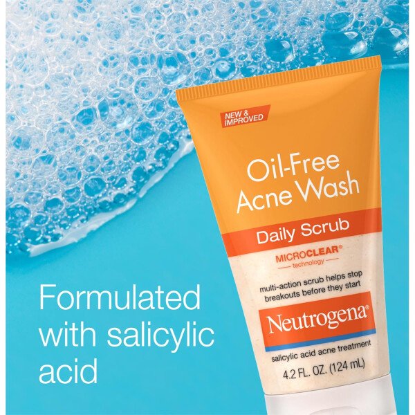 Exfoliante sin aceite Neutrogena, uso diario, efectivo contra el acné, 4.2 oz - Image 11
