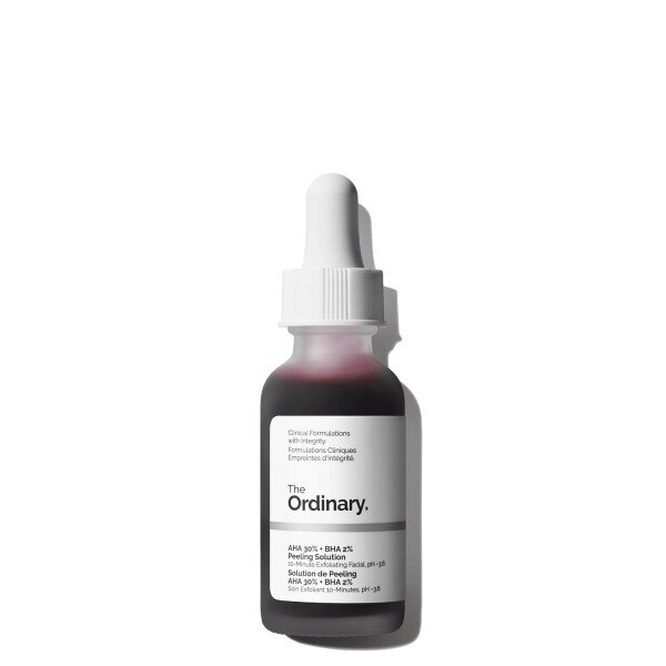The Ordinary Solución de pelado 30 ml/1.01 fl oz, AHA 30% + BHA 2%