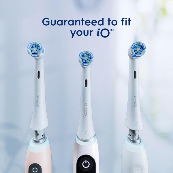 Oral-B iO Ultimate Clean Cabezales de cepillo de repuesto, 5 unidades, 4 Ultimate Clean + 1 goma y negro sensible - Imagen 26