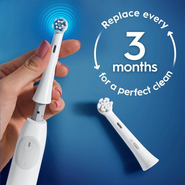 Oral-B iO Ultimate Clean Cabezales de cepillo de repuesto, 5 unidades, 4 Ultimate Clean + 1 goma y negro sensible - Imagen 34