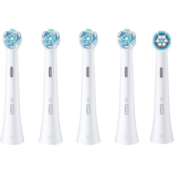 Oral-B iO Ultimate Clean Cabezales de cepillo de repuesto, 5 unidades, 4 Ultimate Clean + 1 goma y negro sensible - Imagen 37
