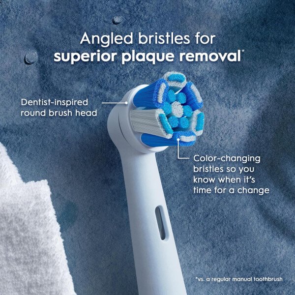 Oral-B iO Ultimate Clean Cabezales de cepillo de repuesto, 5 unidades, 4 Ultimate Clean + 1 goma y negro sensible - Imagen 39