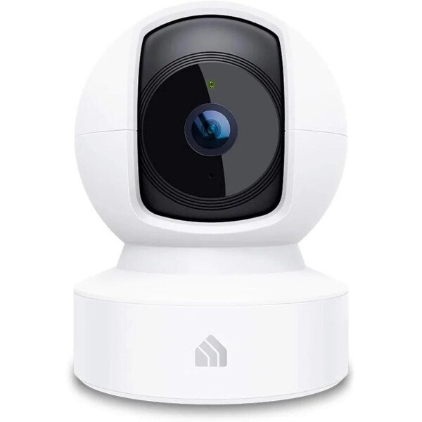 Kasa - Cámara de seguridad inteligente para interiores Pan/Tilt, cámara HD de 1080p, de 2,4 GHz con visión nocturna, detección de movimiento para el monitor del bebé y las mascotas, almacenamiento en la nube y en tarjetas SD, funciona con Alexa y Google Home (EC70)