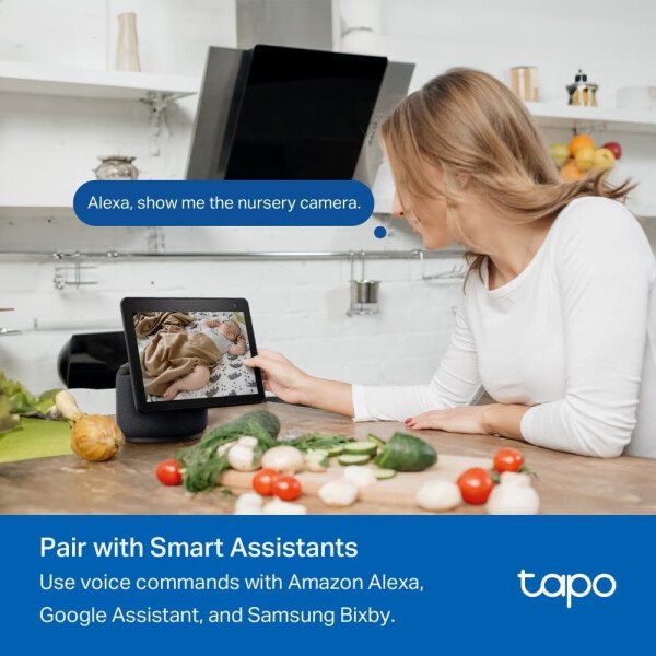 Tapo by TP-Link 1080P Cámara de seguridad para interior, detección de movimiento, audio de 2 vías y sirena, visión nocturna, almacenamiento en nube y tarjeta SD, compatible con Alexa y Google Home - Imagen 23