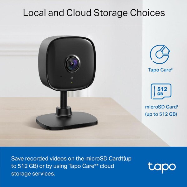 Tapo by TP-Link 1080P Cámara de seguridad para interior, detección de movimiento, audio de 2 vías y sirena, visión nocturna, almacenamiento en nube y tarjeta SD, compatible con Alexa y Google Home - Imagen 34