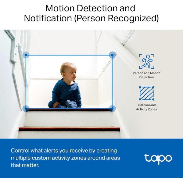 Tapo by TP-Link 1080P Cámara de seguridad para interior, detección de movimiento, audio de 2 vías y sirena, visión nocturna, almacenamiento en nube y tarjeta SD, compatible con Alexa y Google Home - Imagen 36