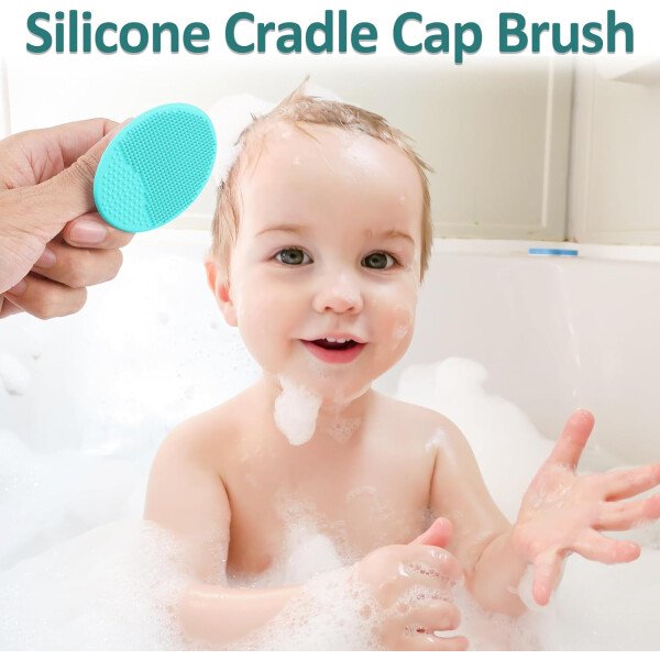 Kit de aseo para bebés, juego de cuidado de seguridad infantil con cepillo para el cabello, peine cortaúñas, aspirador nasal, kit esencial para bebés para niñas recién nacidas y niños - Image 41