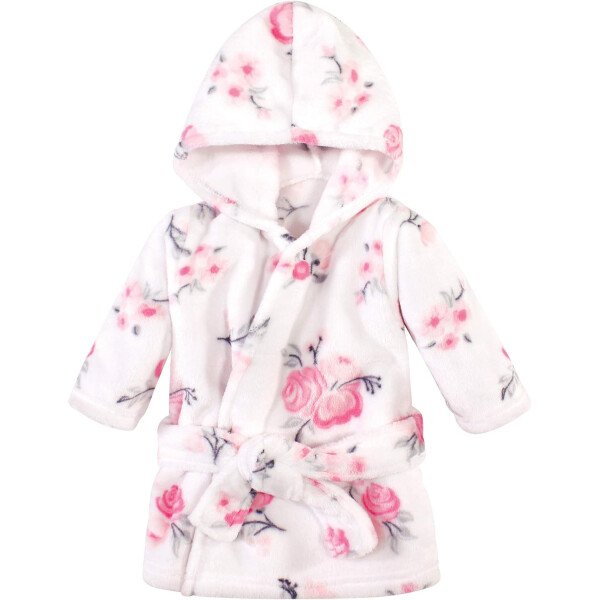 Hudson Baby - Bata de baño unisex de peluche con cara de animal para bebé - Imagen 3