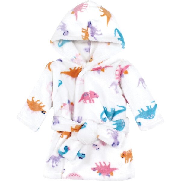 Hudson Baby - Bata de baño unisex de peluche con cara de animal para bebé - Imagen 8