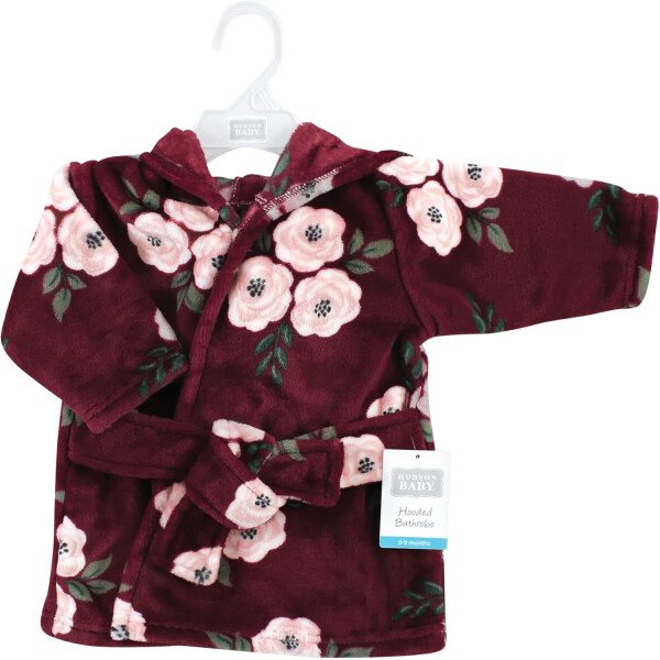 Hudson Baby - Bata de baño unisex de peluche con cara de animal para bebé - Imagen 13