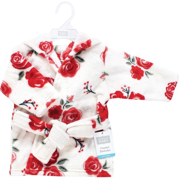Hudson Baby - Bata de baño unisex de peluche con cara de animal para bebé - Imagen 16