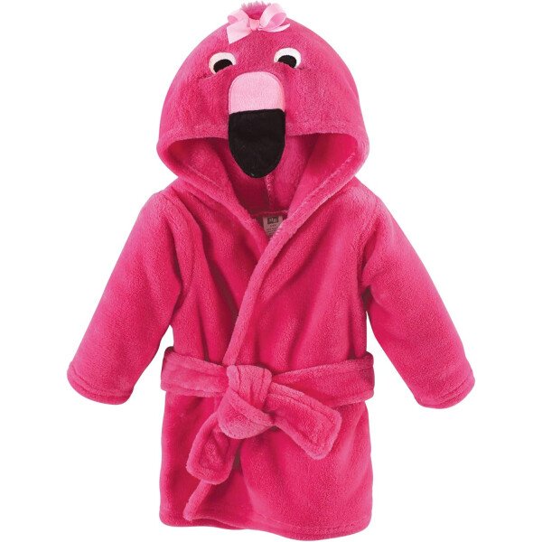 Hudson Baby - Bata de baño unisex de peluche con cara de animal para bebé - Imagen 17