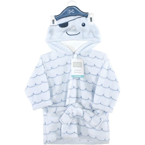 Hudson Baby - Bata de baño unisex de peluche con cara de animal para bebé - Imagen 20