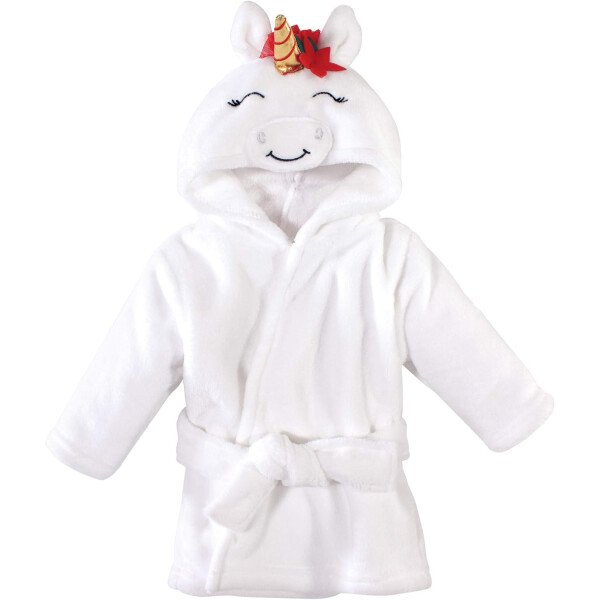 Hudson Baby - Bata de baño unisex de peluche con cara de animal para bebé - Imagen 21