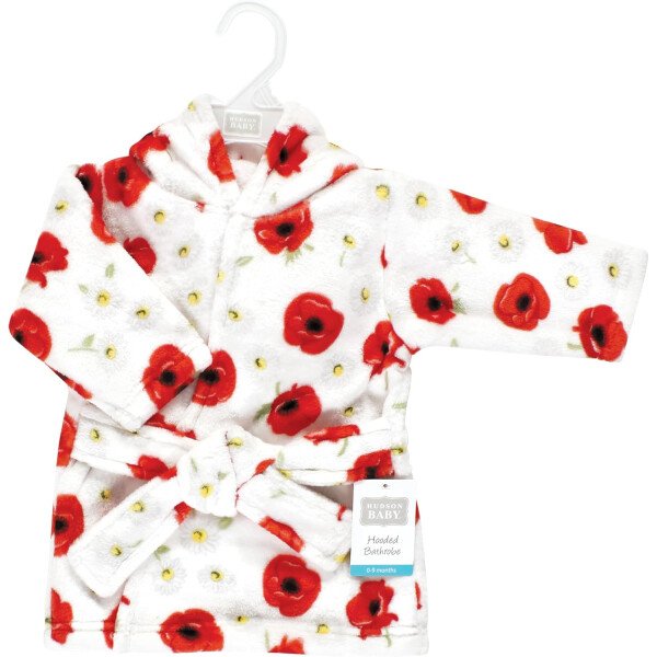 Hudson Baby - Bata de baño unisex de peluche con cara de animal para bebé - Imagen 29