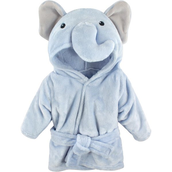 Hudson Baby - Bata de baño unisex de peluche con cara de animal para bebé - Imagen 30