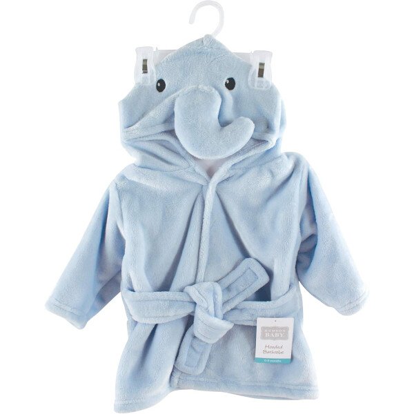 Hudson Baby - Bata de baño unisex de peluche con cara de animal para bebé - Imagen 31