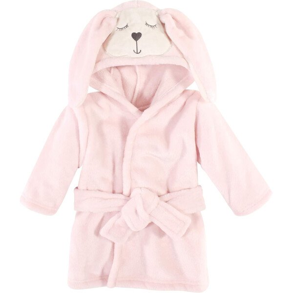 Hudson Baby - Bata de baño unisex de peluche con cara de animal para bebé - Imagen 33