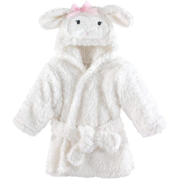 Hudson Baby - Bata de baño unisex de peluche con cara de animal para bebé - Imagen 35