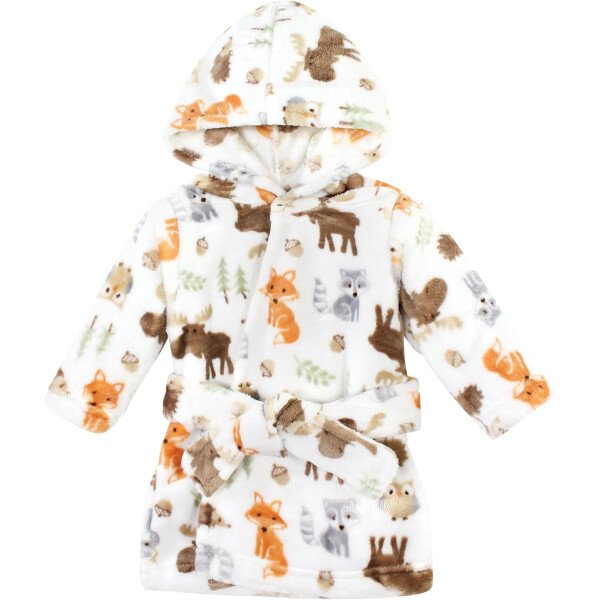 Hudson Baby - Bata de baño unisex de peluche con cara de animal para bebé - Imagen 40