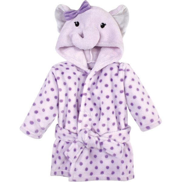 Hudson Baby - Bata de baño unisex de peluche con cara de animal para bebé - Imagen 59