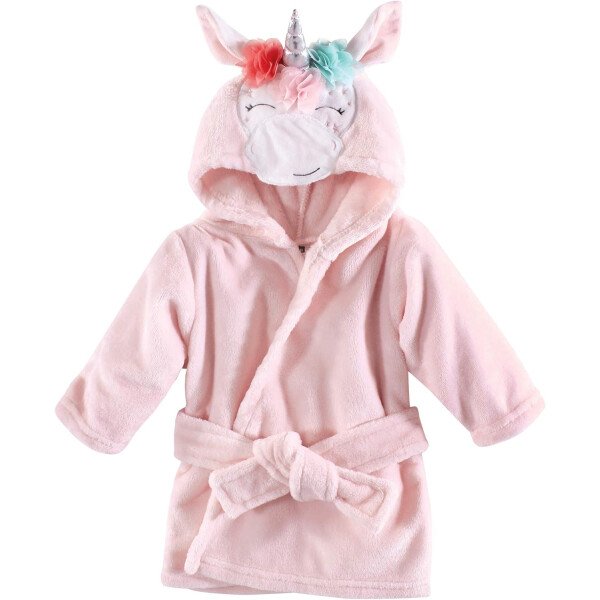Hudson Baby - Bata de baño unisex de peluche con cara de animal para bebé - Imagen 63