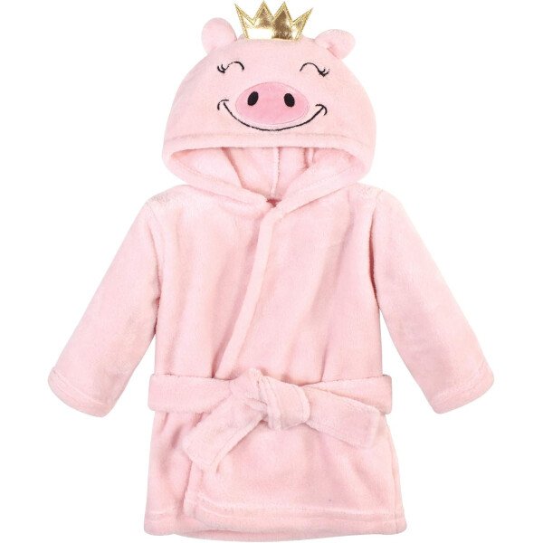 Hudson Baby - Bata de baño unisex de peluche con cara de animal para bebé - Imagen 64