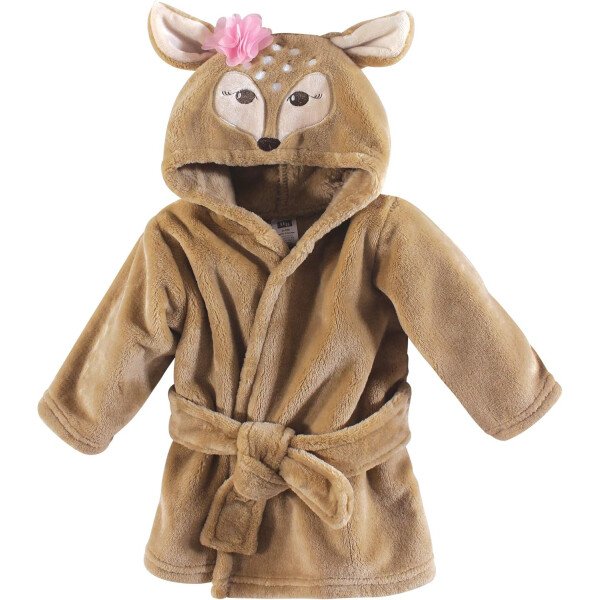 Hudson Baby - Bata de baño unisex de peluche con cara de animal para bebé - Imagen 69