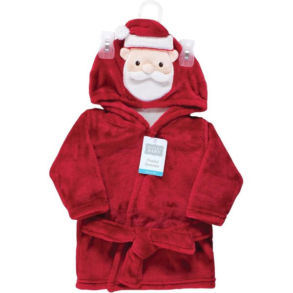 Hudson Baby - Bata de baño unisex de peluche con cara de animal para bebé - Imagen 74