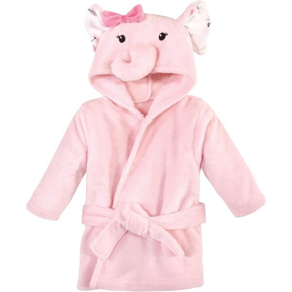 Hudson Baby - Bata de baño unisex de peluche con cara de animal para bebé - Imagen 81