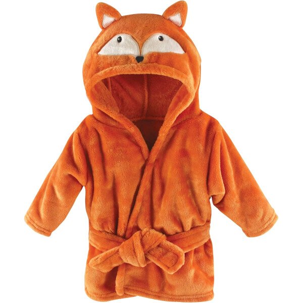 Hudson Baby - Bata de baño unisex de peluche con cara de animal para bebé - Imagen 91