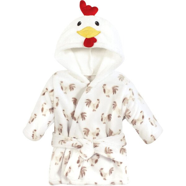 Hudson Baby - Bata de baño unisex de peluche con cara de animal para bebé - Imagen 99
