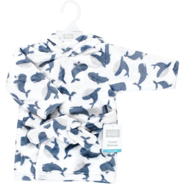 Hudson Baby - Bata de baño unisex de peluche con cara de animal para bebé - Imagen 103