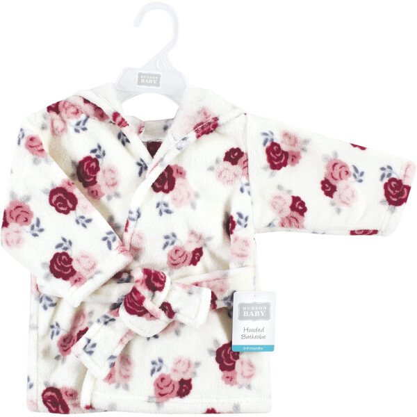 Hudson Baby - Bata de baño unisex de peluche con cara de animal para bebé - Imagen 109