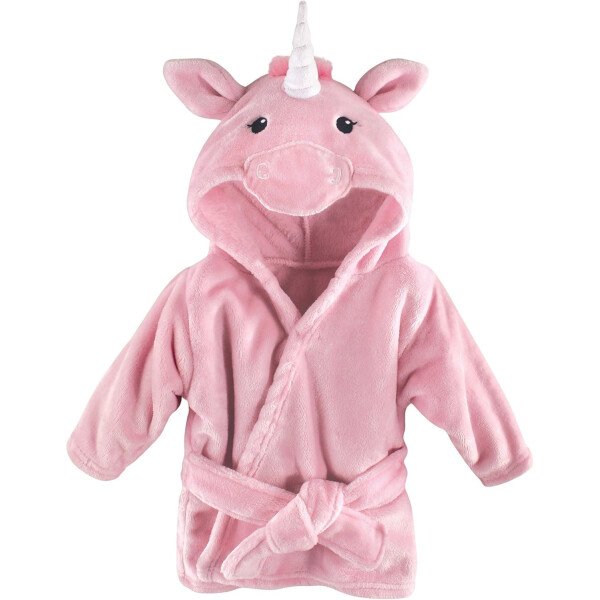 Hudson Baby - Bata de baño unisex de peluche con cara de animal para bebé - Imagen 116