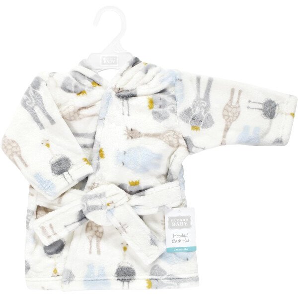 Hudson Baby - Bata de baño unisex de peluche con cara de animal para bebé - Imagen 127