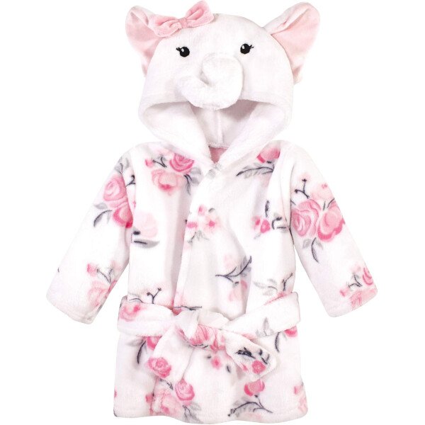 Hudson Baby - Bata de baño unisex de peluche con cara de animal para bebé - Imagen 132