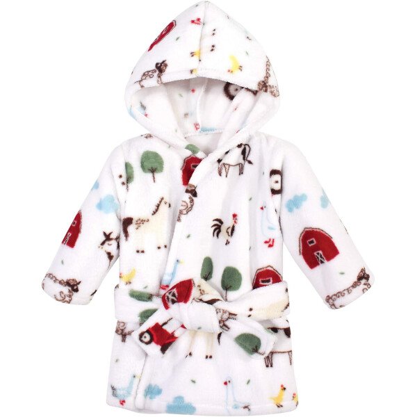 Hudson Baby - Bata de baño unisex de peluche con cara de animal para bebé - Imagen 142