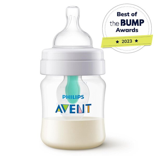 Philips AVENT - Biberón anticólicos con ventilación AirFree, 266 mililitros, transparente, SCY703/04, 4 unidades - Image 30