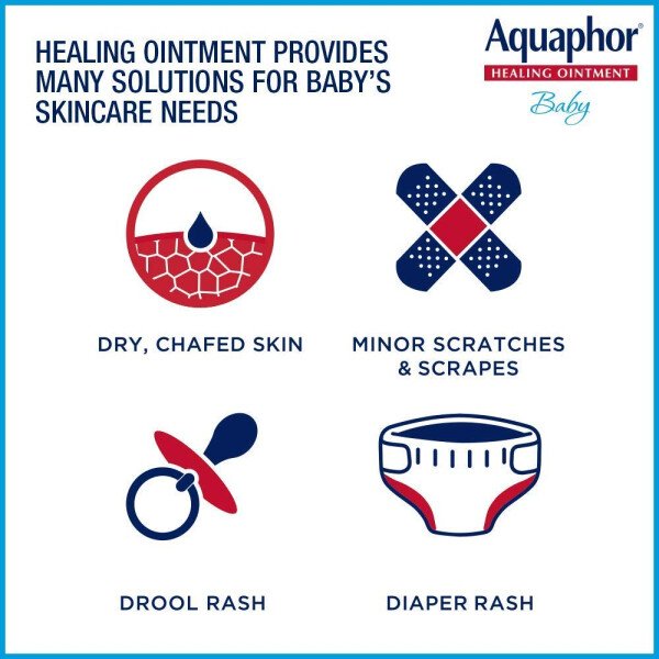 Ungüento Aquaphor para bebé, curativo, terapia avanzada, protector de la piel, KC001274-3, 1, 1 - Imagen 4