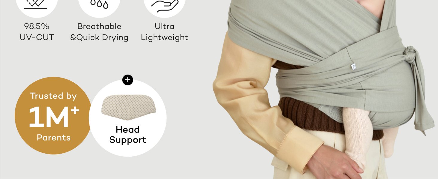 Konny Baby Carrier FLEX Softbreeze