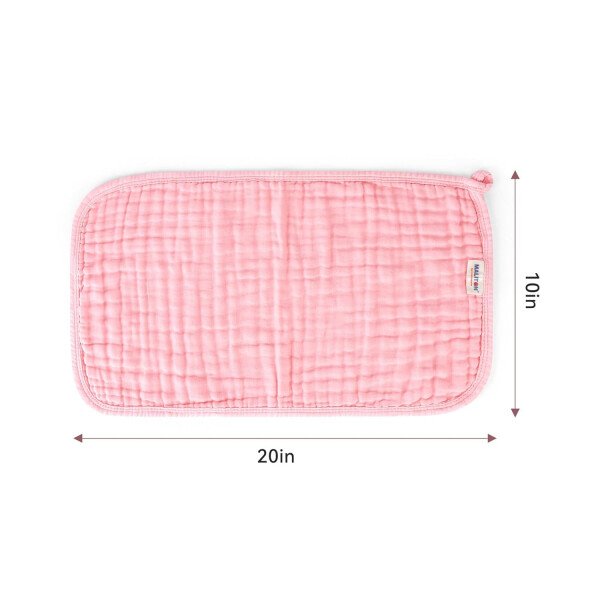 Maliton Paños de muselina para bebé, paquete de 6 paños grandes de 20 x 10 pulgadas, 100% algodón, absorbentes y suaves, 6 capas, tela de muselina esencial para recién nacido (animales y automóviles, - Imagen 43