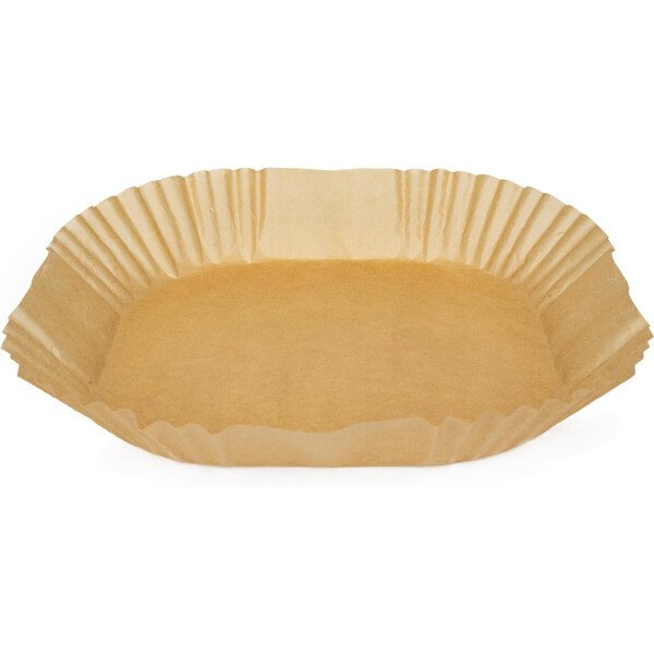 Glad Forros para freidora de aire de forma cuadrada redondeada con paredes, antiadherentes y resistentes al calor, material de grado alimenticio, adecuado para freidoras de aire cuadradas y redondas - Image 13