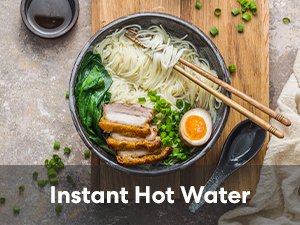 Bebidas y comidas calientes instantáneas