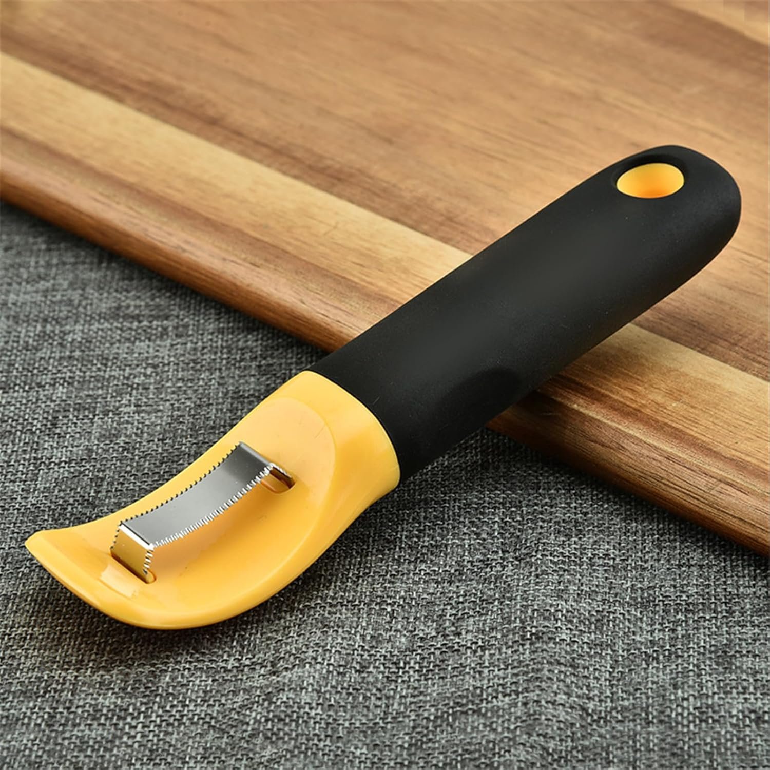 Pelador de maíz, herramienta profesional para pelar mazorcas de maíz, cortador de maíz de acero inoxidable con agarre suave para utensilios de cocina, herramienta peladora de maíz - Imagen 9