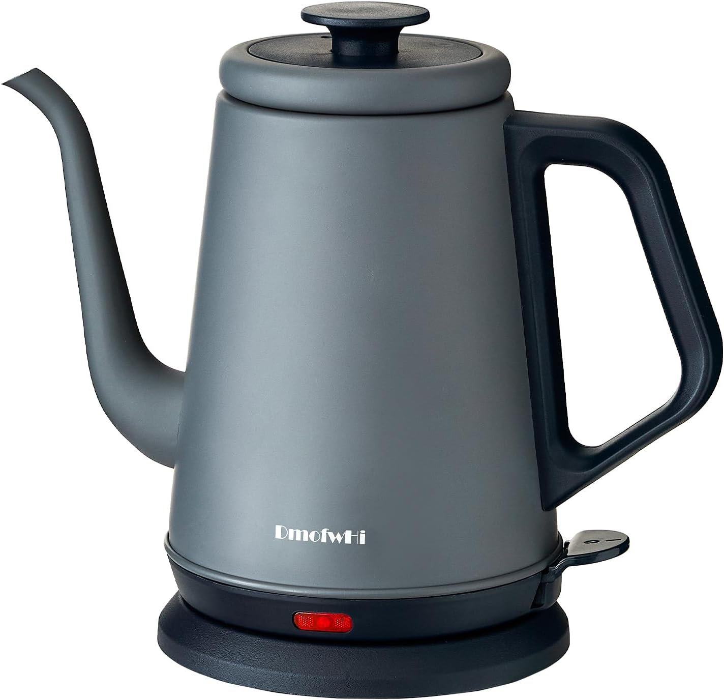 DmofwHi - Hervidor eléctrico de cuello de cisne (1.05 cuartos de galón), Hervidor de café clásico 100% de acero inoxidable y sin BPA, tetera, verde - Imagen 8
