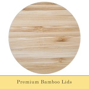 Premium Bamboo Lid
