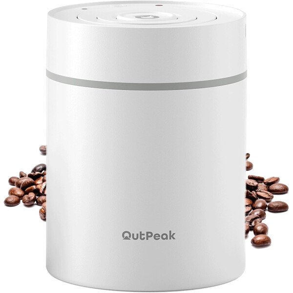 OUTPEAK Neo 2025 Kilo - Recipiente de café al vacío automático, capacidad de 1.5 litros para 17.6 onzas de granos de café, operación con un botón, recipiente de almacenamiento de café de acero - Imagen 22