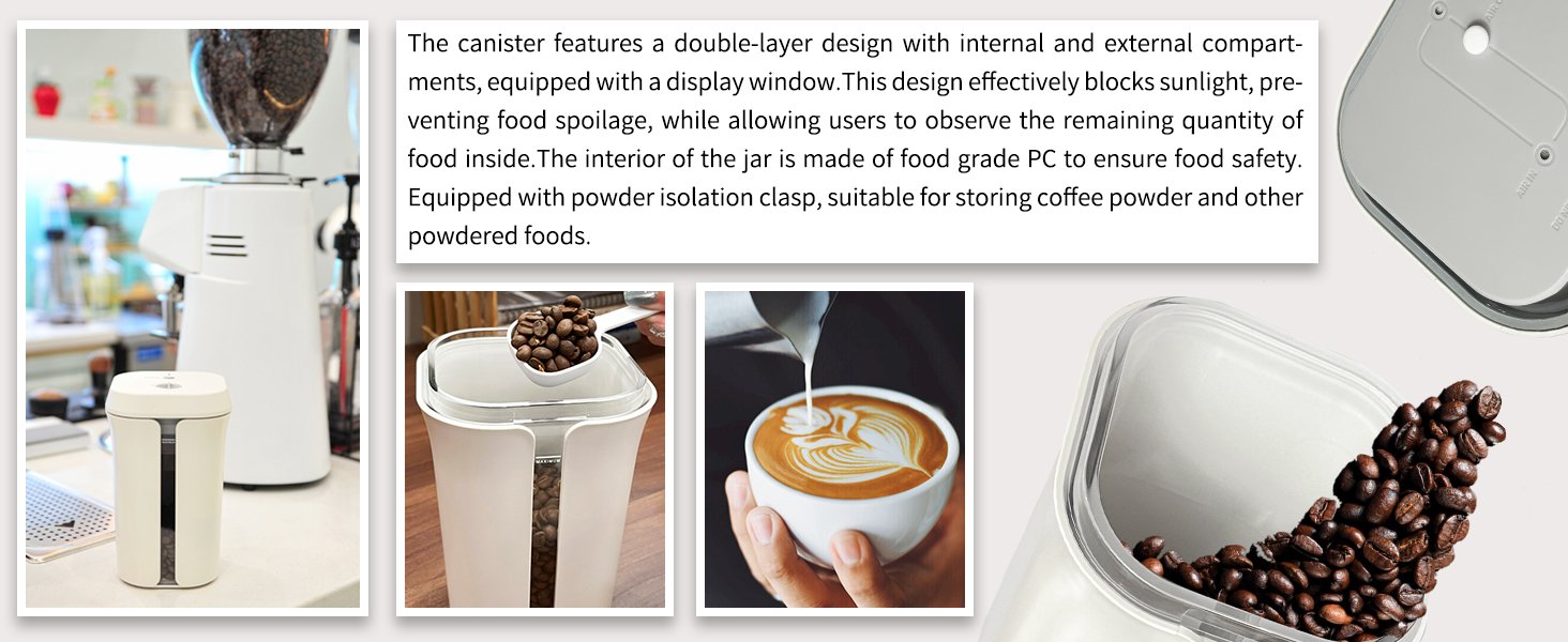 envase de vacío de café